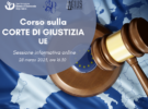 Sessione informativa – Corso Corte di Giustizia dell’Unione Europea